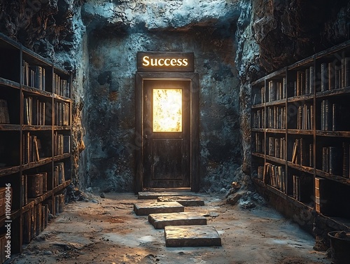 The Staircase to Success A Library s Passage to Achievement Through Education photo