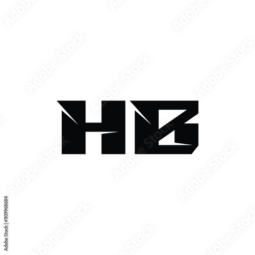 HB monogram logo design letter text name symbol monochrome logotype alphabet character simple logo Free Download HB monogram logo design letter text name symbol monochrome logotype alphabet character simple logo - GFXLoad