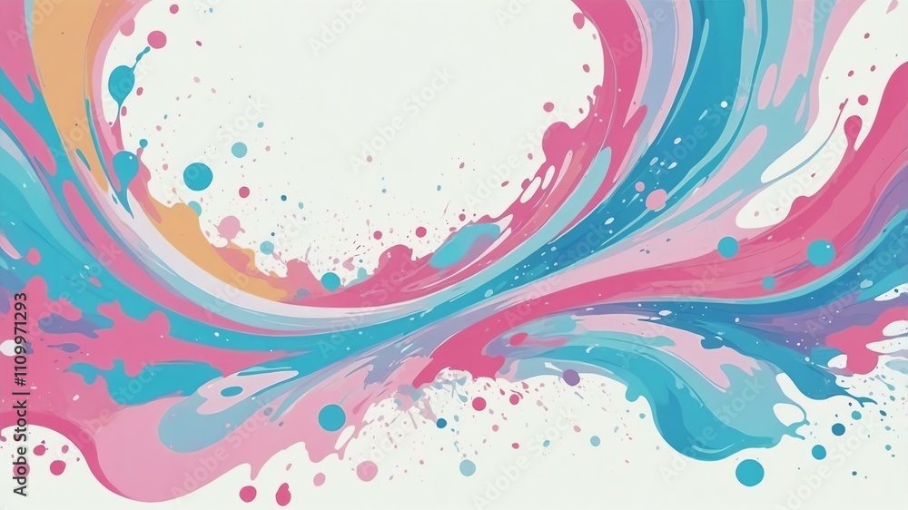 abstract white liquid splash isolated on a white background abstract white liquid splash isolated on a white background