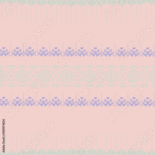 pink background with flowers