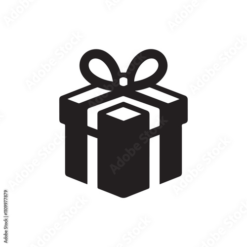 gift box with ribbon icon 