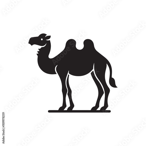 Camel vector icon 