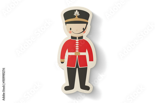 Cute 3D Toy Soldier Illustration for Kids