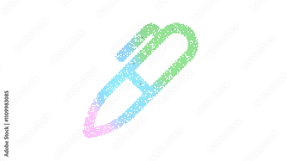 Icon marker is made up of LED square shapes. There are bright diodes and there are black dead diodes Icon marker is made up of LED square shapes. There are bright diodes and there are black dead diodes