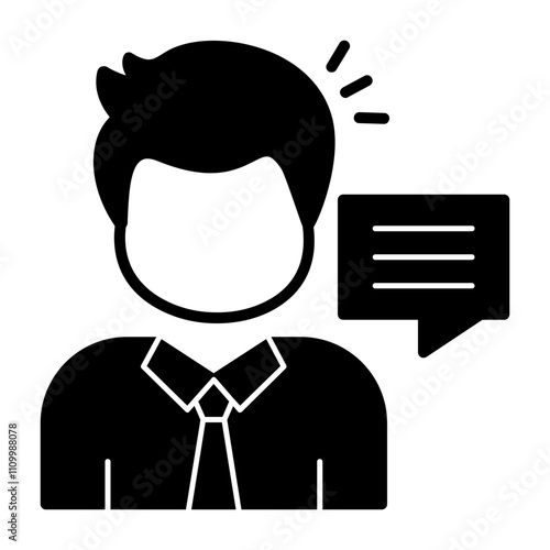 Consultation Solid Icon Style