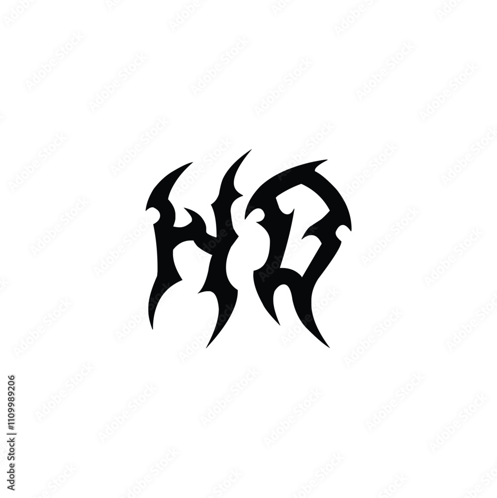 HD monogram logo design letter text name symbol monochrome logotype alphabet character simple logo HD monogram logo design letter text name symbol monochrome logotype alphabet character simple logo
