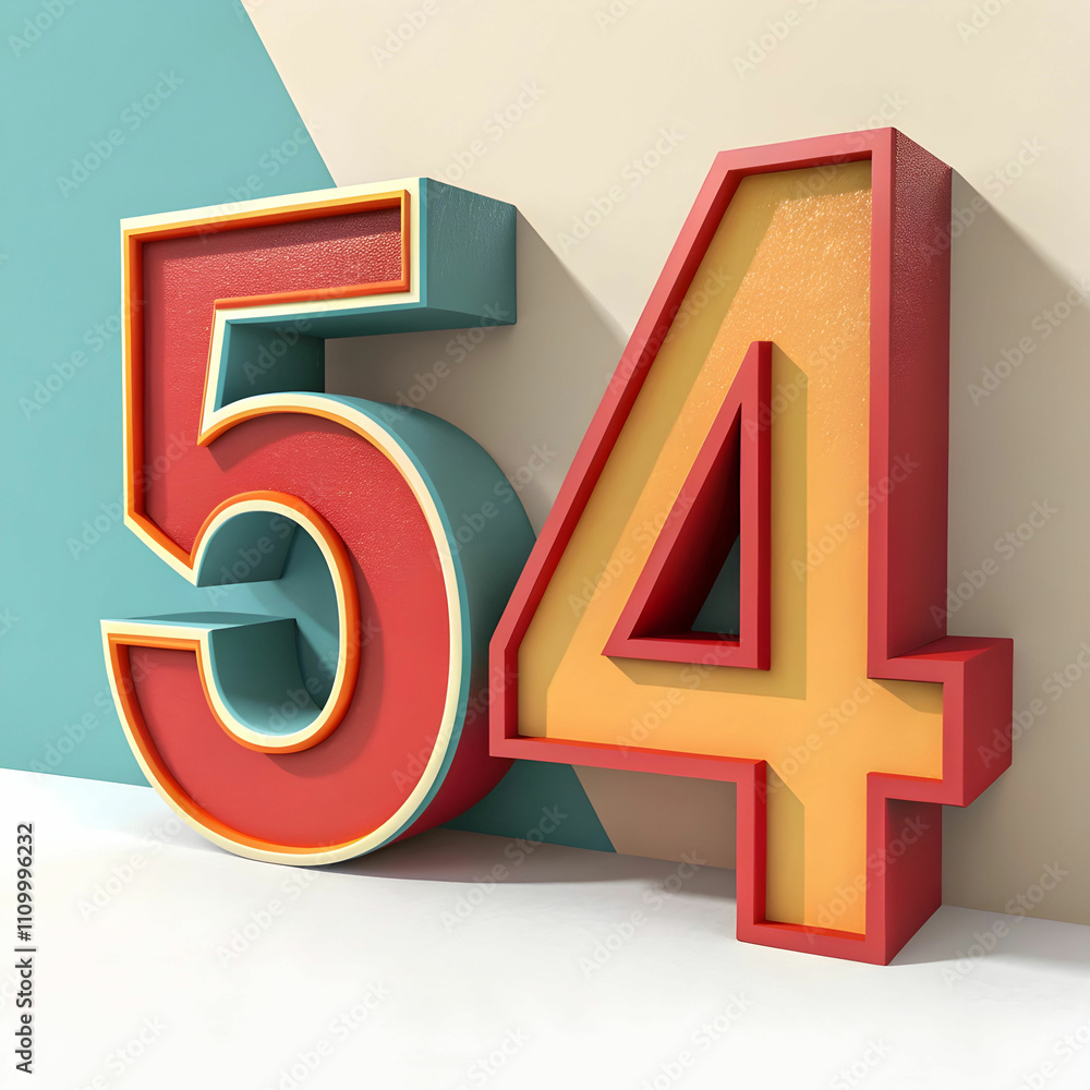 Fototapeta premium Roman numerals are a system of numerical notation that originated in ancient Rome. The system uses combinations of letters from the Latin alphabet