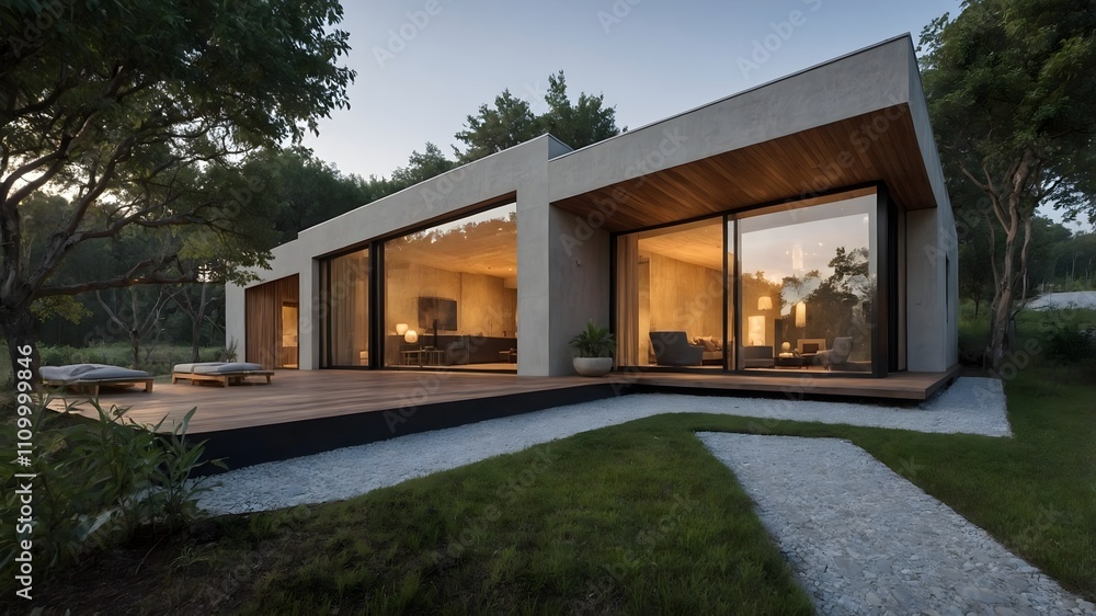 AI-generated Modern House with luxury hotel style and Portuguese-Polish country design, featuring natural materials, minimalist architecture, and scenic outdoor settings for sophisticated, high-qualit AI-generated Modern House with luxury hotel style and Portuguese-Polish country design, featuring natural materials, minimalist architecture, and scenic outdoor settings for sophisticated, high-qualit