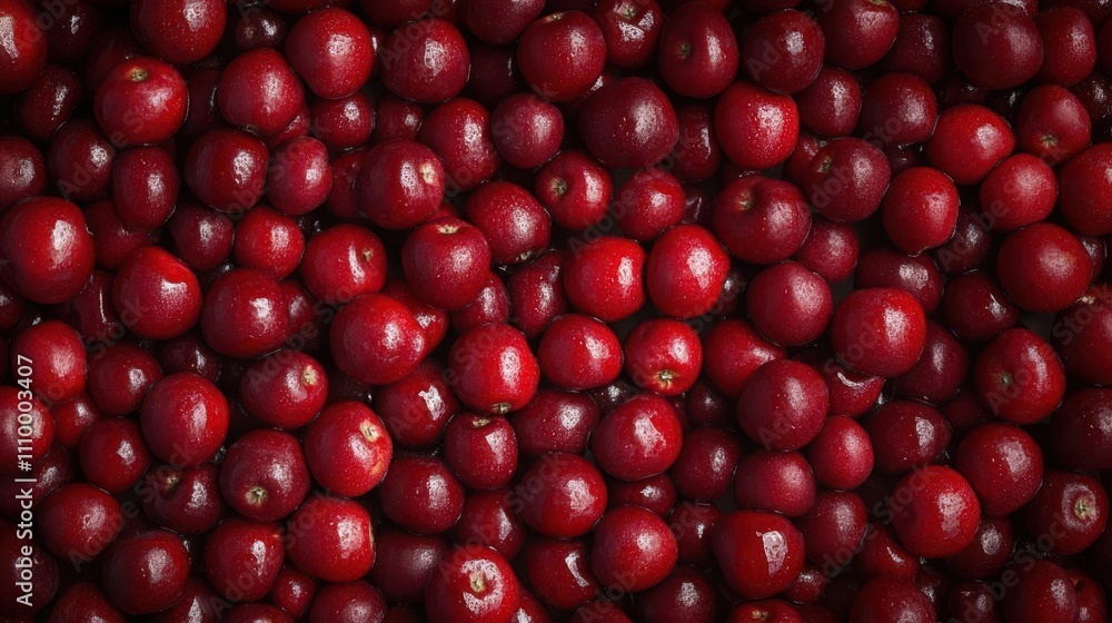 Apple image showing a close up view of a pile of fresh red apples Apple image showing a close up view of a pile of fresh red apples