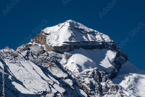 Adi Kailash also known as Shiva Kailash, Chota Kailash, Baba Kailash or Jonglingkong Peak, is the second most important peak of Panch Kailash group photo