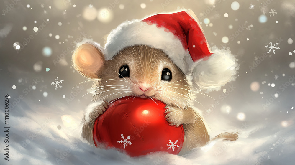 santa claus with christmas ball santa claus with christmas ball