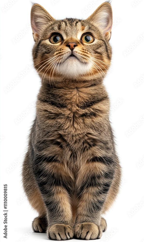 Fototapeta premium Curious Tabby Cat