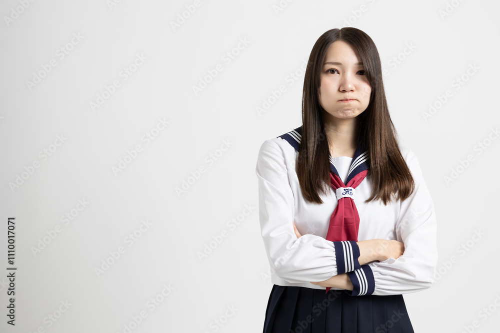 日本人の女子高生