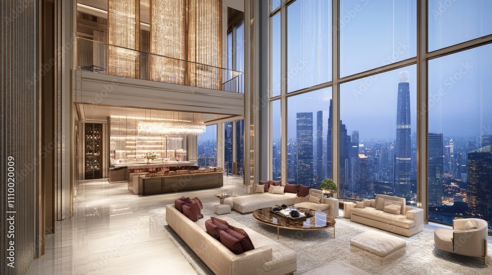 Bright Luxury Apartment with Stunning City View Bright Luxury Apartment with Stunning City View
