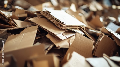 Pile of Cardboard Boxes