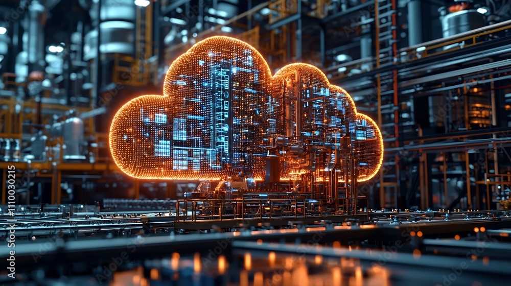 Data Driven Industrial Future Intelligent Factory Surrounded by Digital Cloud Analytics Data Driven Industrial Future Intelligent Factory Surrounded by Digital Cloud Analytics
