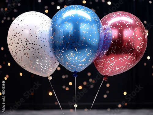 COLORED  balloons photo