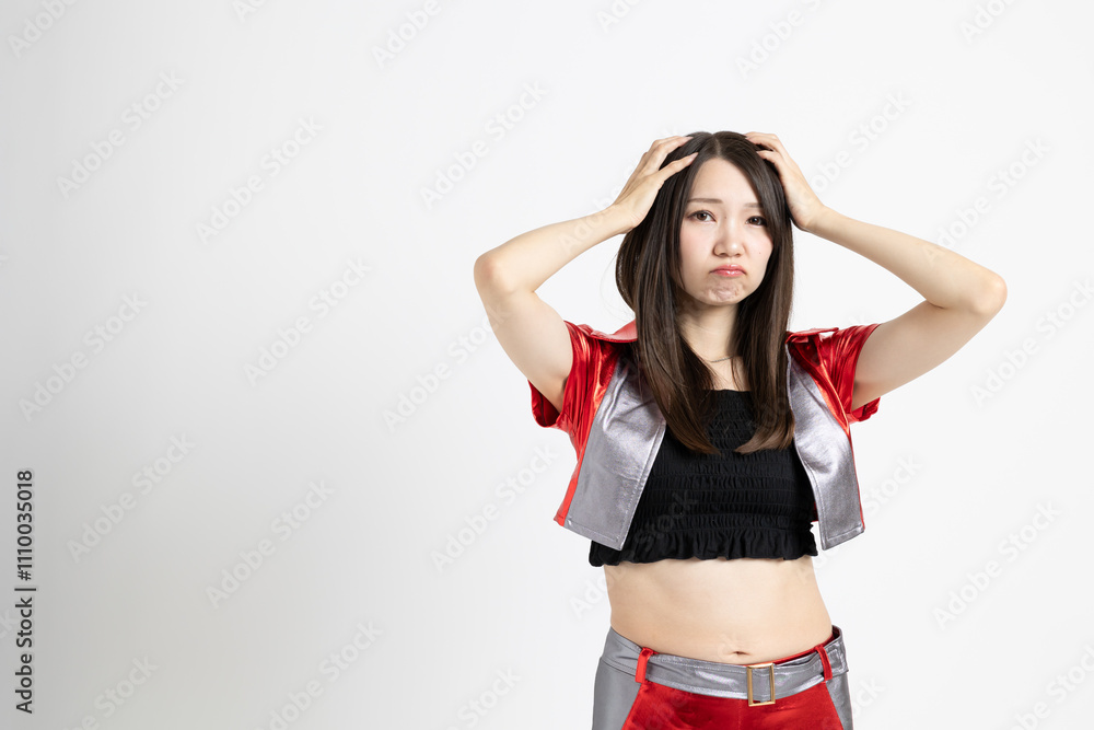 Fototapeta premium 日本人のレースクイーン