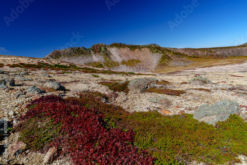 大雪山登山 旭岳〜裾合平１周コース　紅葉の日本百名山　北海道の絶景 photo