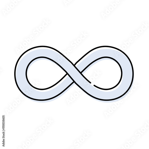 Lifetime – Infinity Symbol Representing Continuity and Timelessness