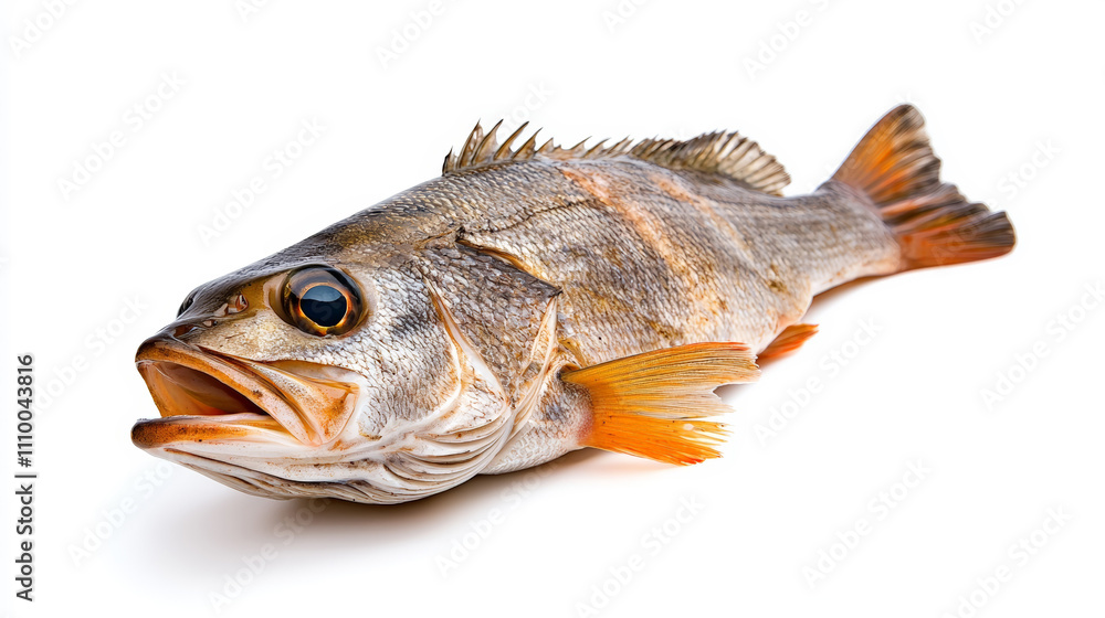 Freshwater bass fish with vibrant colors and detailed features, showcasing its unique texture and form. Perfect for nature and wildlife enthusiasts Freshwater bass fish with vibrant colors and detailed features, showcasing its unique texture and form. Perfect for nature and wildlife enthusiasts