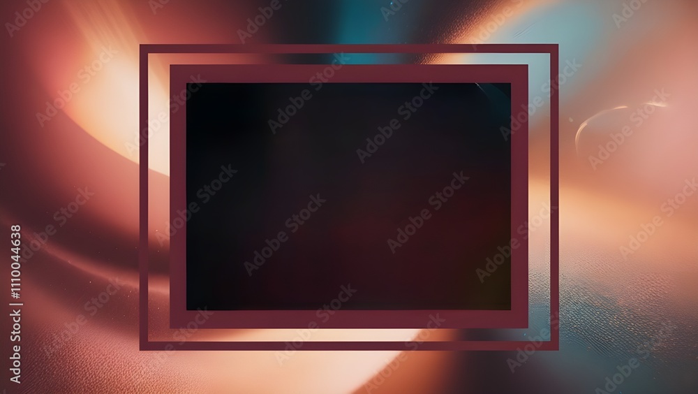vibrant color palette, featured within a simple, abstract, Maroon border frame vibrant color palette, featured within a simple, abstract, Maroon border frame