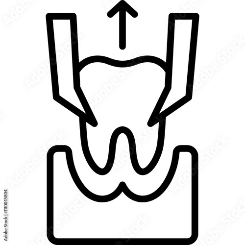 Tooth Extraction Icon