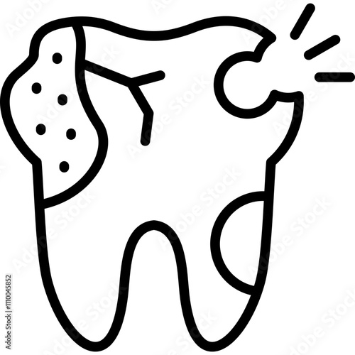 Dental Caries Icon