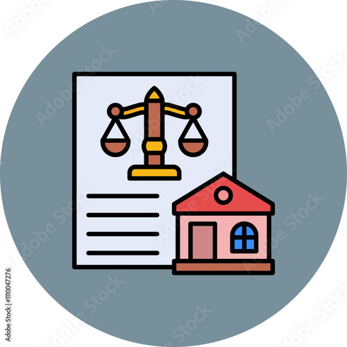 Property Law Icon