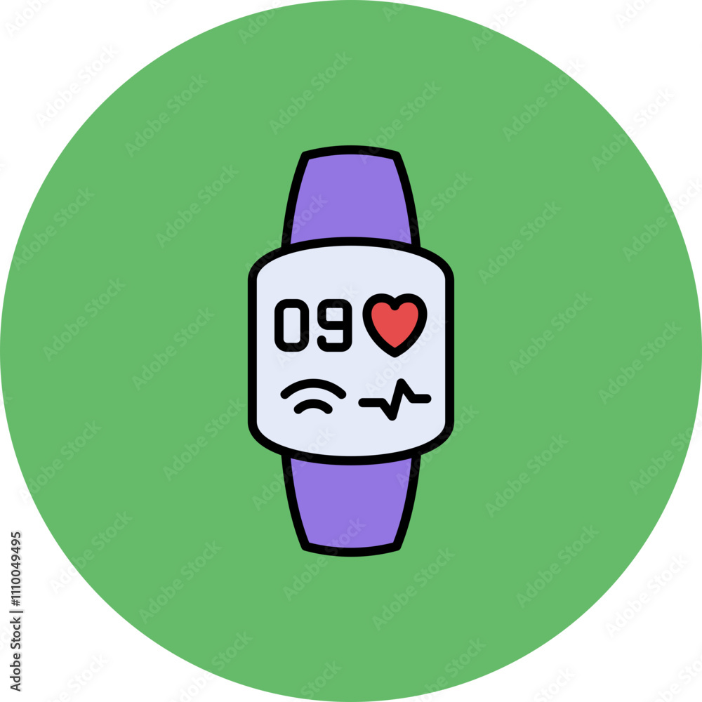 Smart Band Icon Smart Band Icon