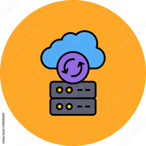 Cloud Sync Icon