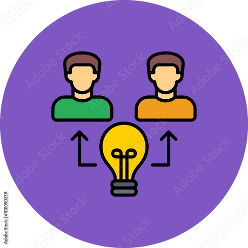 Idea Sharing Icon