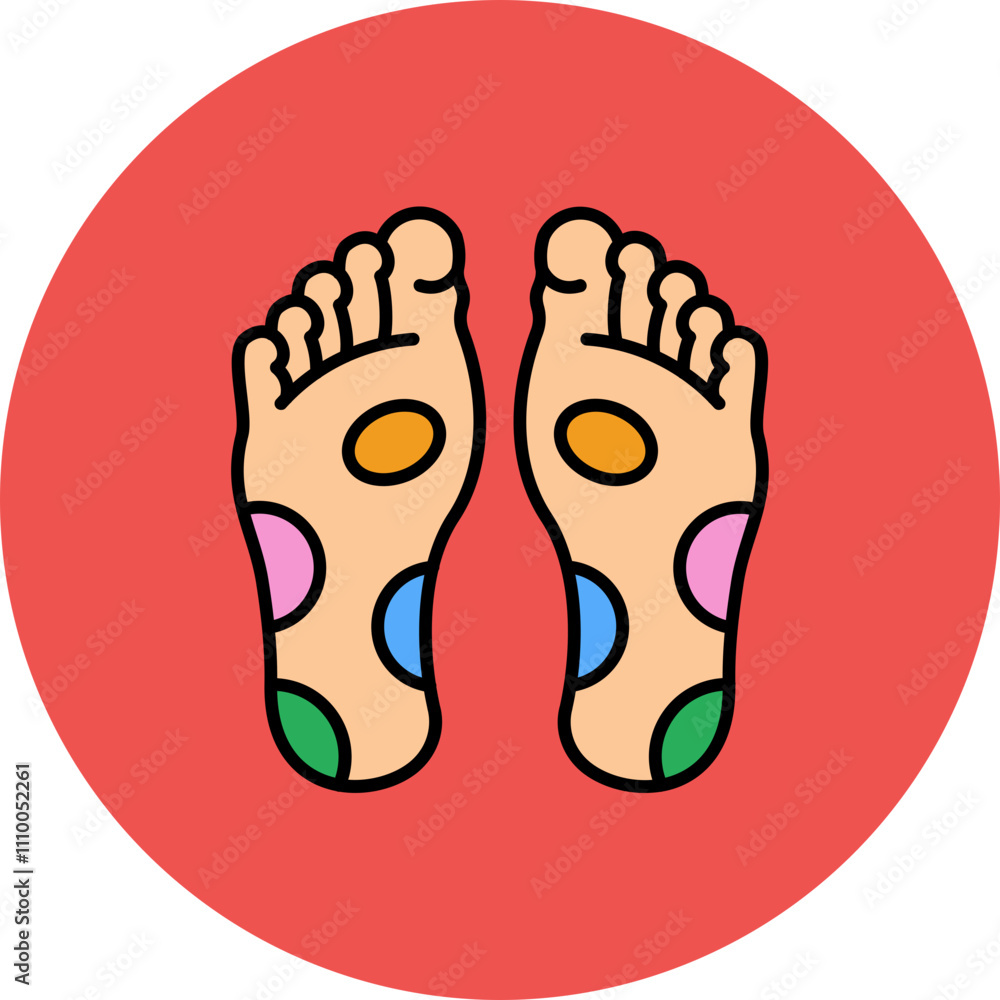 Reflexology Icon Reflexology Icon