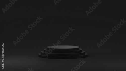 3D Podium Stand For Presentation