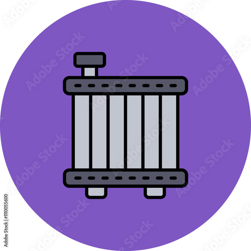 Car Radiator Icon