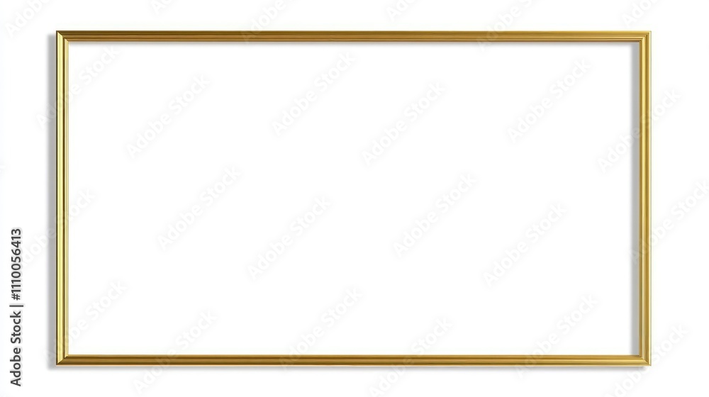 Golden Frame on White Background, Simple Minimalistic Flat Design, High Resolution, Clean and Elegant, No Shadow or Projection, Modern Artistic Concept
Golden Frame on White Background, Simple Minimalistic Flat Design, High Resolution, Clean and Elegant, No Shadow or Projection, Modern Artistic Concept