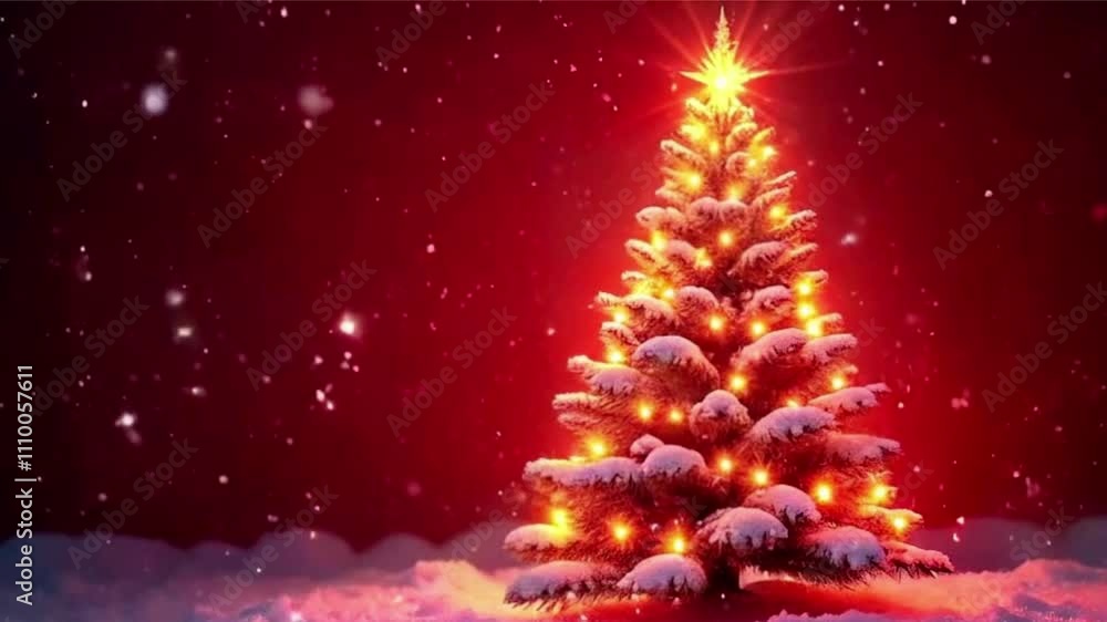 christmas tree with lights christmas tree with lights