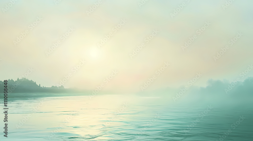 Sacred ganges river flowing with space for text in the sky or water. holy river in hinduism. Sacred. Illustration Sacred ganges river flowing with space for text in the sky or water. holy river in hinduism. Sacred. Illustration