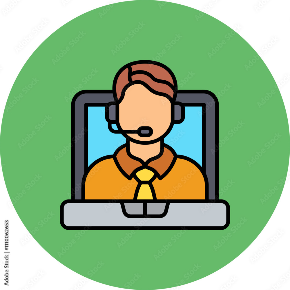 Online service Icon Online service Icon