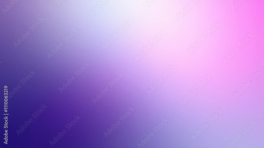 Blurred gradient background with a smooth transition of colors, The colors blend from light purple to a deeper violet and white design Blurred gradient background with a smooth transition of colors, The colors blend from light purple to a deeper violet and white design