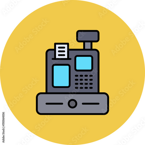 Cashier Machine Icon