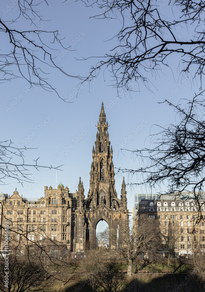 The Scott Monument is a Victorian Gothic monument to Scottish author Sir Walter Scott.