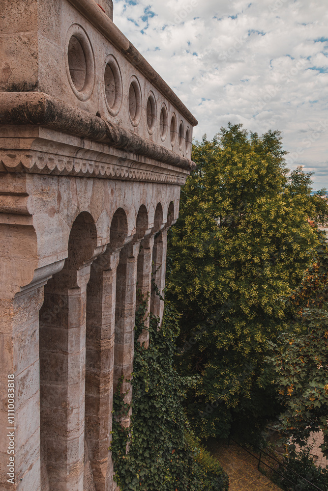 Fototapeta premium Fisherman's Bastion in Budapest city, Hungary