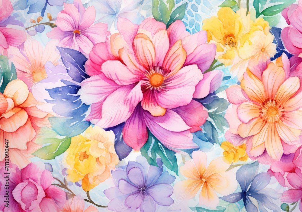 Beautiful luxury floral background with beautiful wild and garden flowers. For the design of cards, invitations, congratulations. Beautiful luxury floral background with beautiful wild and garden flowers. For the design of cards, invitations, congratulations.