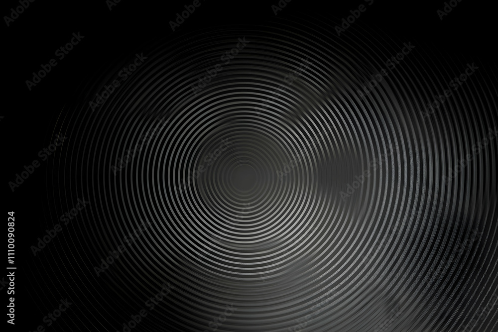 Abstract grayscale concentric circles background. Abstract grayscale concentric circles background.