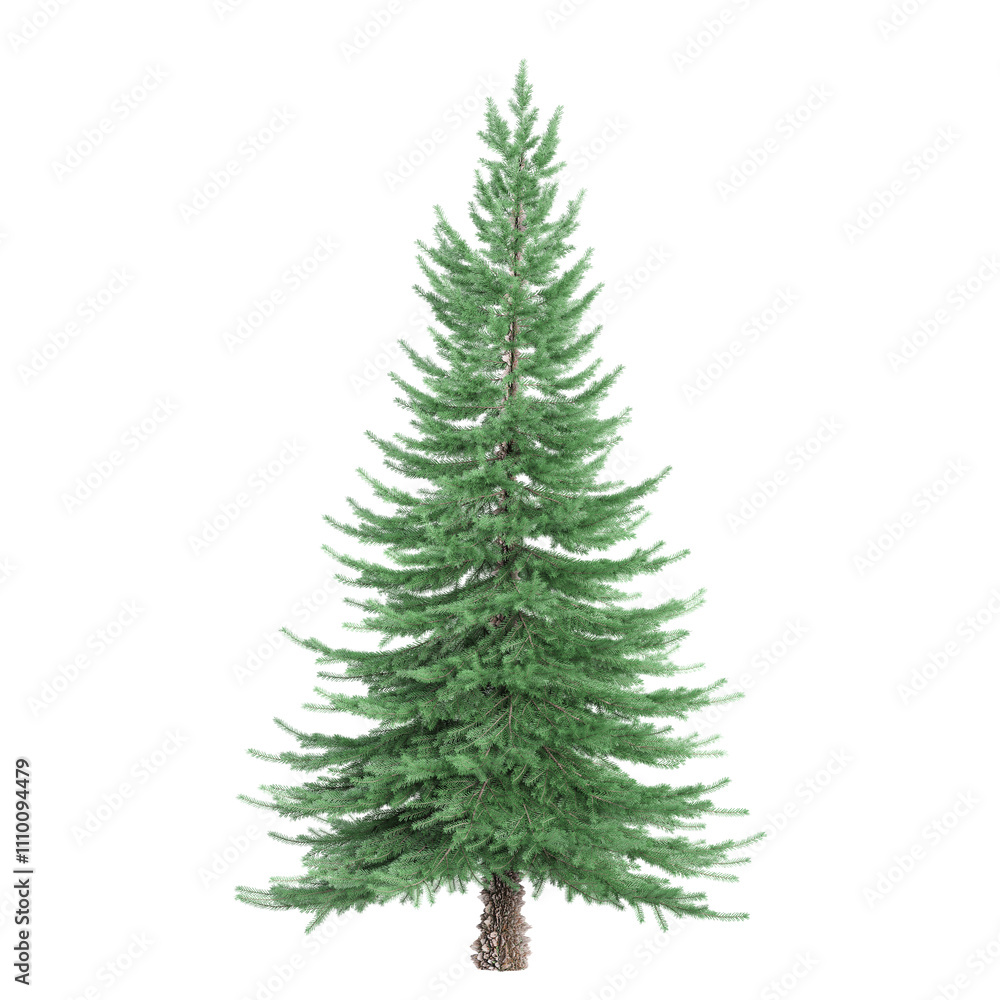 collection of Spruce tree with realistic style collection of Spruce tree with realistic style