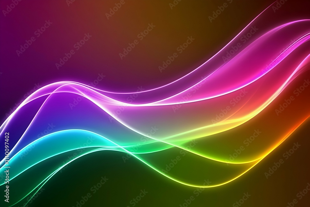 Abstract rainbow wave background. Abstract rainbow wave background.