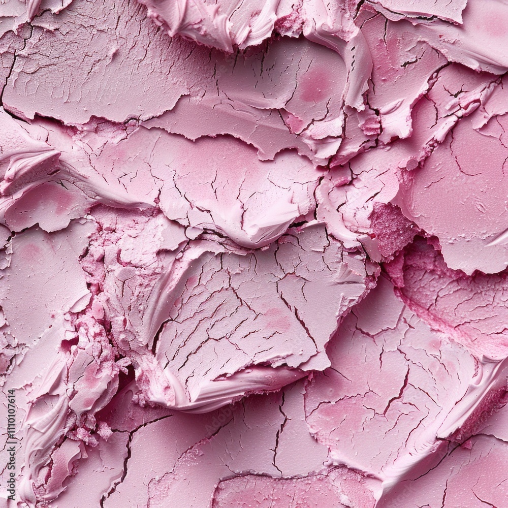 Fototapeta premium Pink blush makeup texture closeup