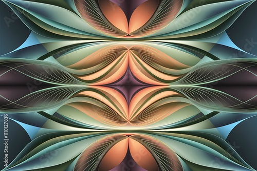 Wallpaper Mural Seamless wallpaper pattern, vector Torontodigital.ca