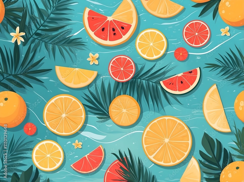 summer beach background summer beach background
